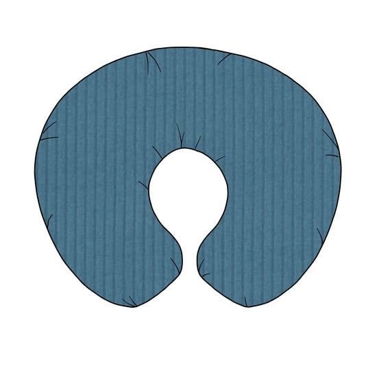 River Ribbed Nursing Pillow Cover by Little Mae & Co