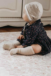 Ruffle Cotton Knee High Socks by Little Mae & Co