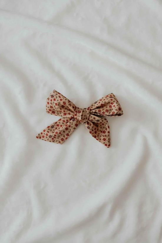 Poinsettia Bow Clips Poinsettia Bow Clips by Little Mae & Co