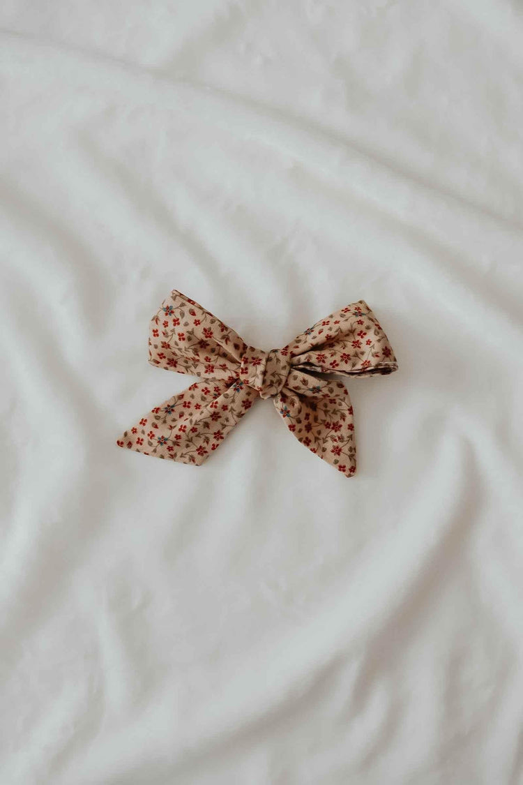 Poinsettia Bow Clips Poinsettia Bow Clips by Little Mae & Co