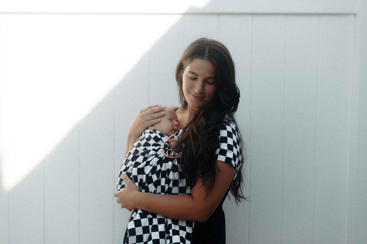 Race Ring Sling Carrier by Little Mae & Co