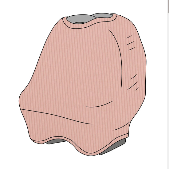 Peony Car Seat Cover Multi Use Car seat Cover by Little Mae & Co