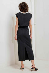 URBAN LUXE COMMAND KNIT MIDI SKIRT SKIRTS by Flying Tomato