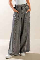 EXPLORING THE CITY DENIM PANTS PANTS by Flying Tomato