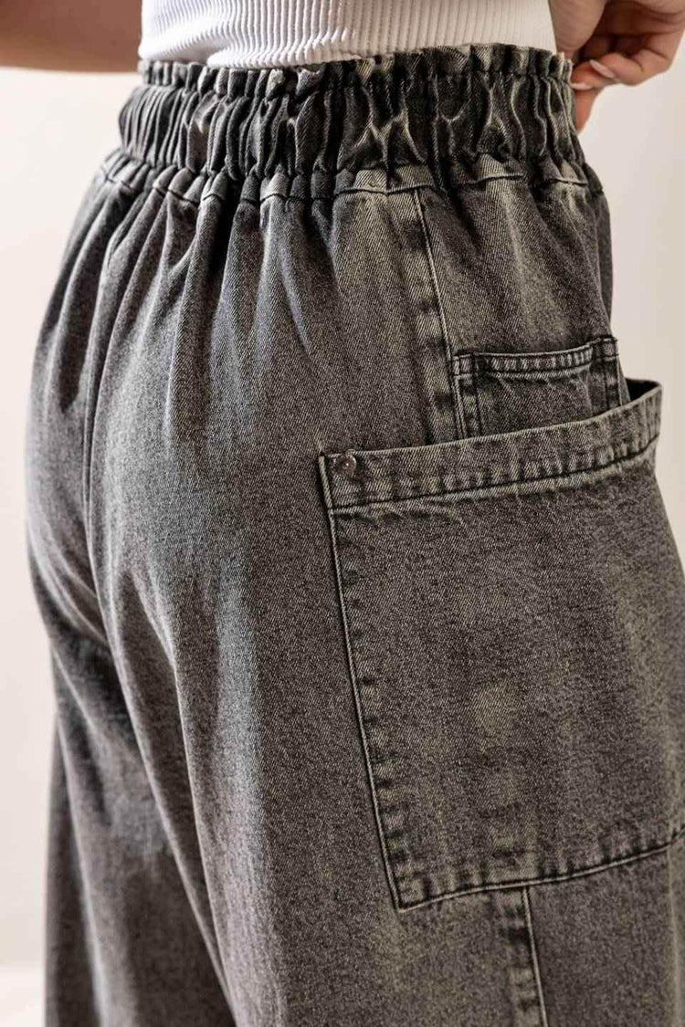 EXPLORING THE CITY DENIM PANTS PANTS by Flying Tomato