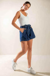 WALK IN THE PARK DENIM SHORTS PANTS by Flying Tomato