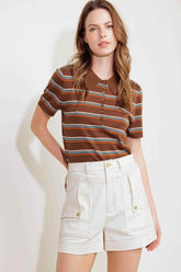 SIMPLY MINE CREAM WOVEN SHORT SHORTS by Flying Tomato