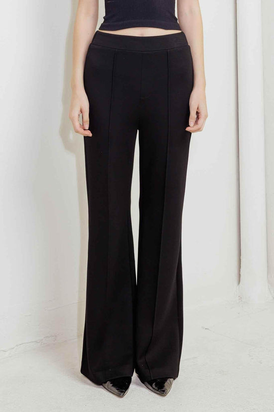 MODERN FLOW BLACK WOVEN PANTS PANTS by Flying Tomato