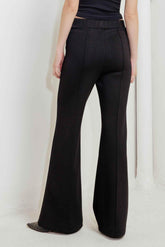 MODERN FLOW BLACK WOVEN PANTS PANTS by Flying Tomato