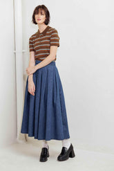 PRETTY IN PARADISE POLO TOP SWEATERS by Flying Tomato