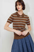 PRETTY IN PARADISE POLO TOP SWEATERS by Flying Tomato