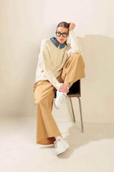 TOTALLY SMITTEN PULLOVER SWEATER TOP SWEATERS by Flying Tomato