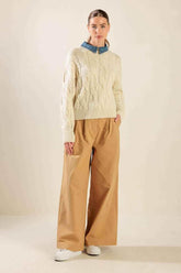 TOTALLY SMITTEN PULLOVER SWEATER TOP SWEATERS by Flying Tomato