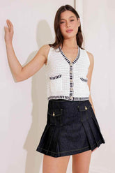 SO IN LOVE SWEATER KNIT VEST SWEATERS by Flying Tomato