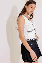 SO IN LOVE SWEATER KNIT VEST SWEATERS by Flying Tomato