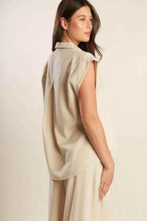 GO WITH GRACE WOVEN SHIRT TOPS by Flying Tomato