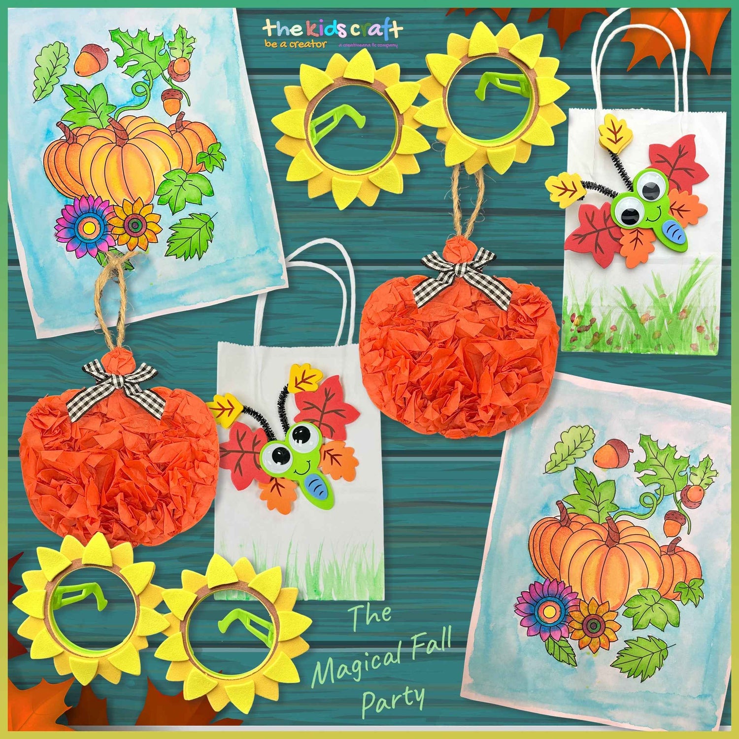 The Magical Fall Party Craft Box by The Kids Craft