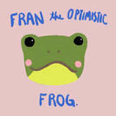 Fran the Optimistic Frog by Heron Hill Stitch Co.