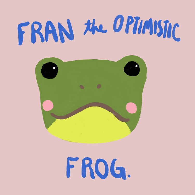 Fran the Optimistic Frog by Heron Hill Stitch Co.