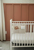 Haven Baby Crib Diaper Caddy Storage Organizer Nursery Room Baby Crib Storage by Little Mae & Co