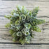 YO CHO Artificial Fake Plant Twigs Succulents Leaves 30 Heads Pineapple Grass Green Plastic Plant DIY Home Garden Wedding Decor by DSERS