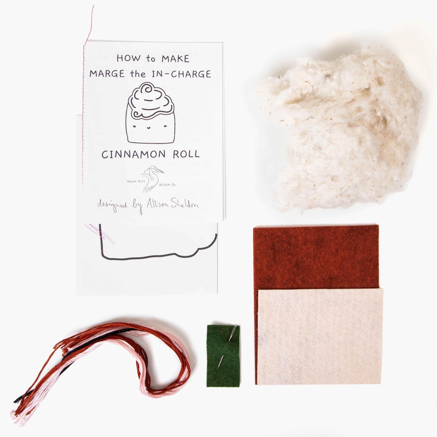 Marge the In-Charge Cinnamon Roll by Heron Hill Stitch Co.