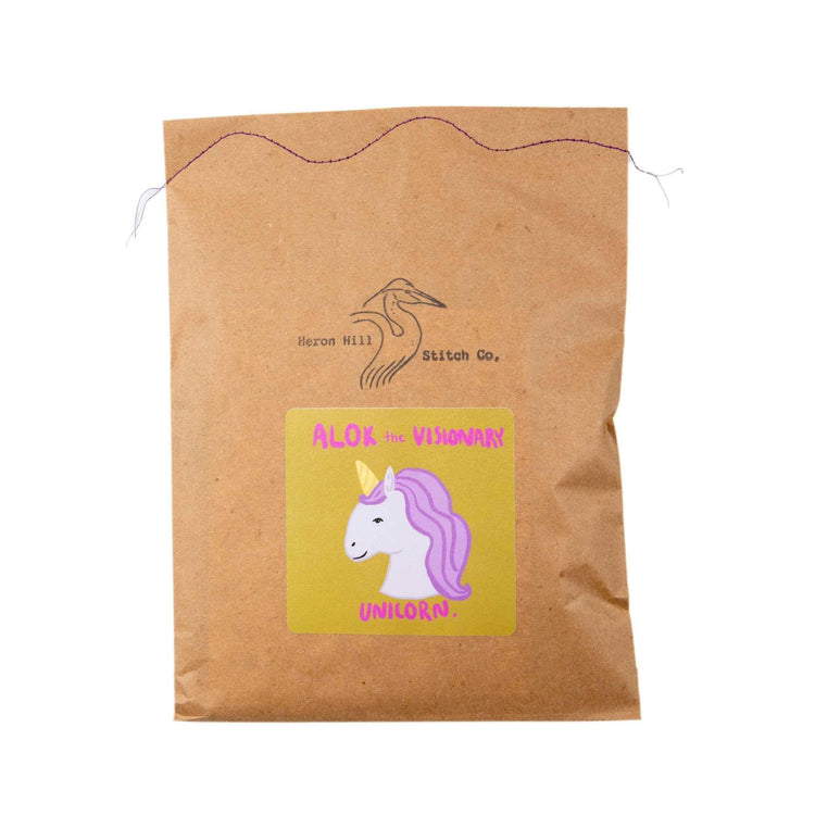 Alok the Visionary Unicorn by Heron Hill Stitch Co.