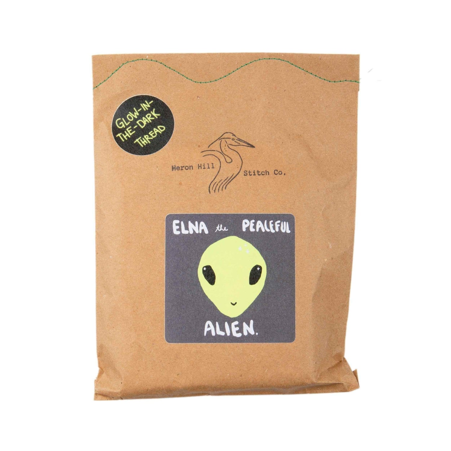 Elna the Peaceful Alien by Heron Hill Stitch Co.