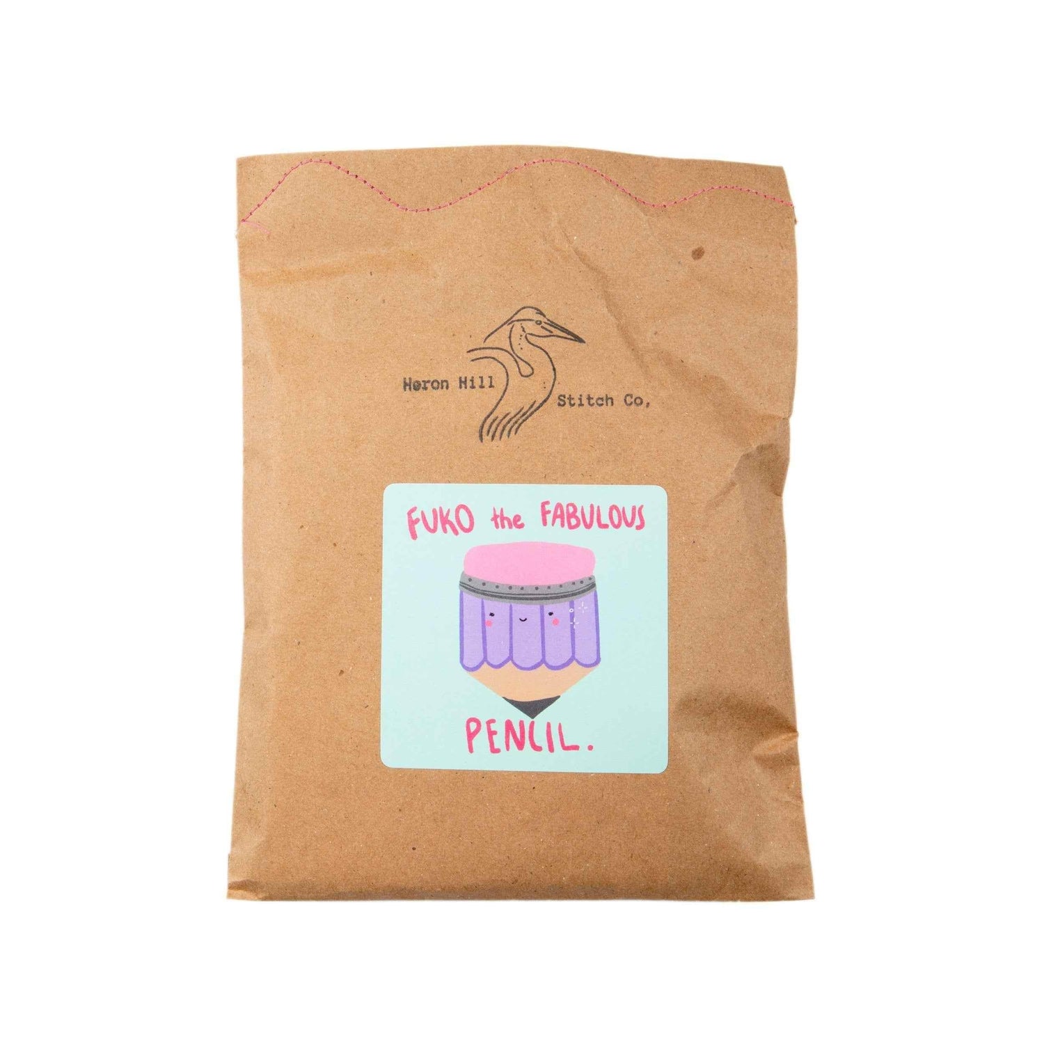 Fuko the Fabulous Pencil by Heron Hill Stitch Co.