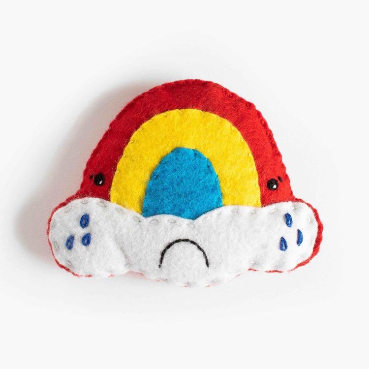 Lloyd the Emotional Rainbow by Heron Hill Stitch Co.