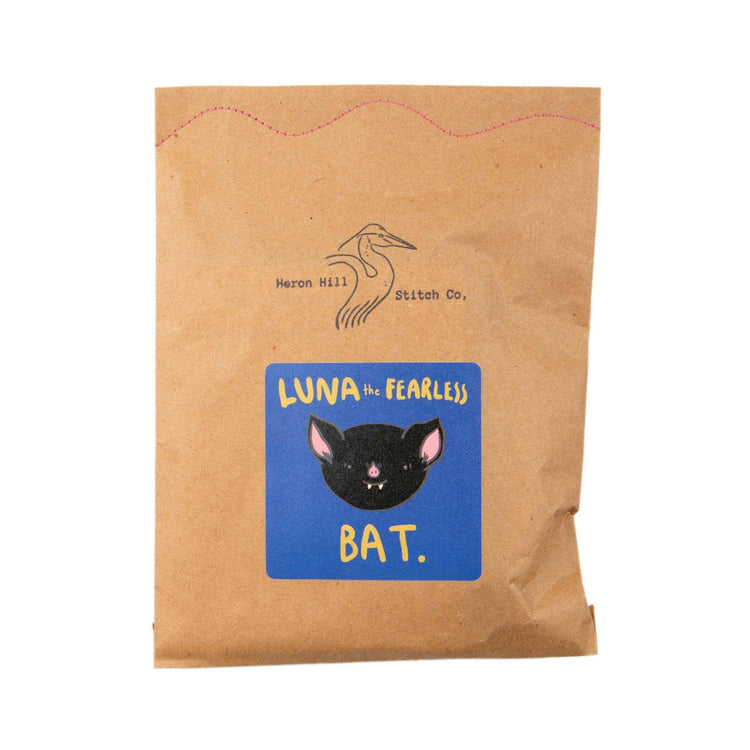 Luna the Fearless Bat by Heron Hill Stitch Co.