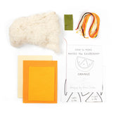 Mateo the Exuberant Orange by Heron Hill Stitch Co.