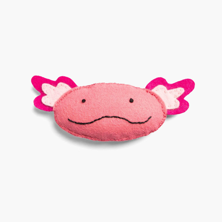 Xochitl the Zealous Axolotl by Heron Hill Stitch Co.