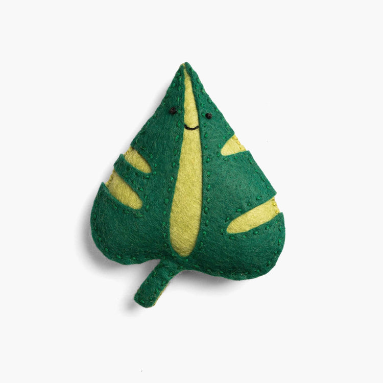 Stasya the Resilient Monstera by Heron Hill Stitch Co.