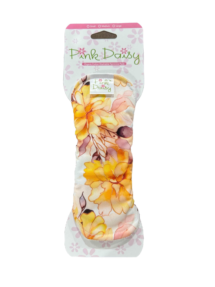 Pink Daisy Organic Cotton Feminine Pads Organic Cotton Feminine Pads by Blueberry & Me