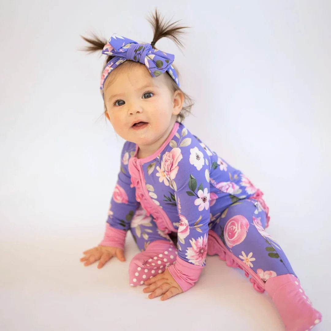 Convertible Ruffle Zippy Lavender Rose by Khlobe