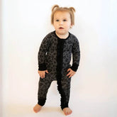 Convertible Ruffle Zippy Stealth Leopard by Khlobe