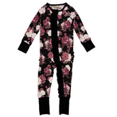 Convertible Ruffle Zippy Midnight Peony by Khlobe