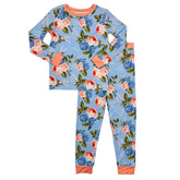 Two Piece Pajama Set Azul Rose by Khlobe