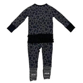 Convertible Ruffle Zippy Stealth Leopard by Khlobe