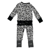 Convertible Ruffle Zippy Snow Leopard by Khlobe