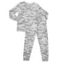 Two Piece Pajama Set Snow Camo by Khlobe