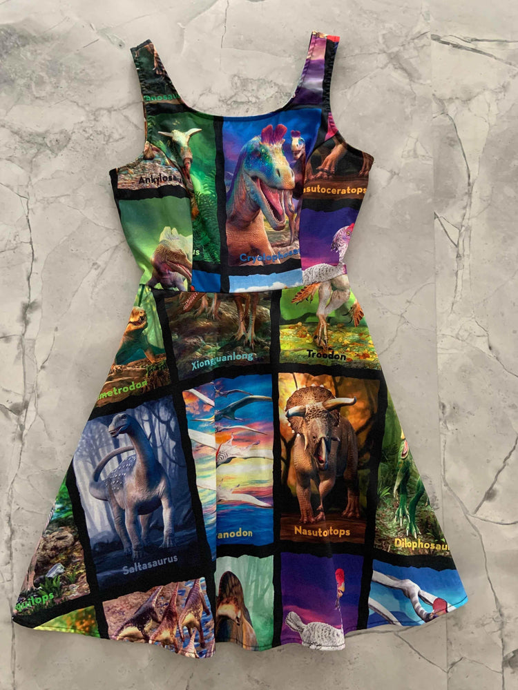 Jurassic Skater Dress Dresses by Retrolicious