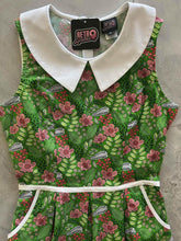 Flowers Collared Dress Dresses by Retrolicious