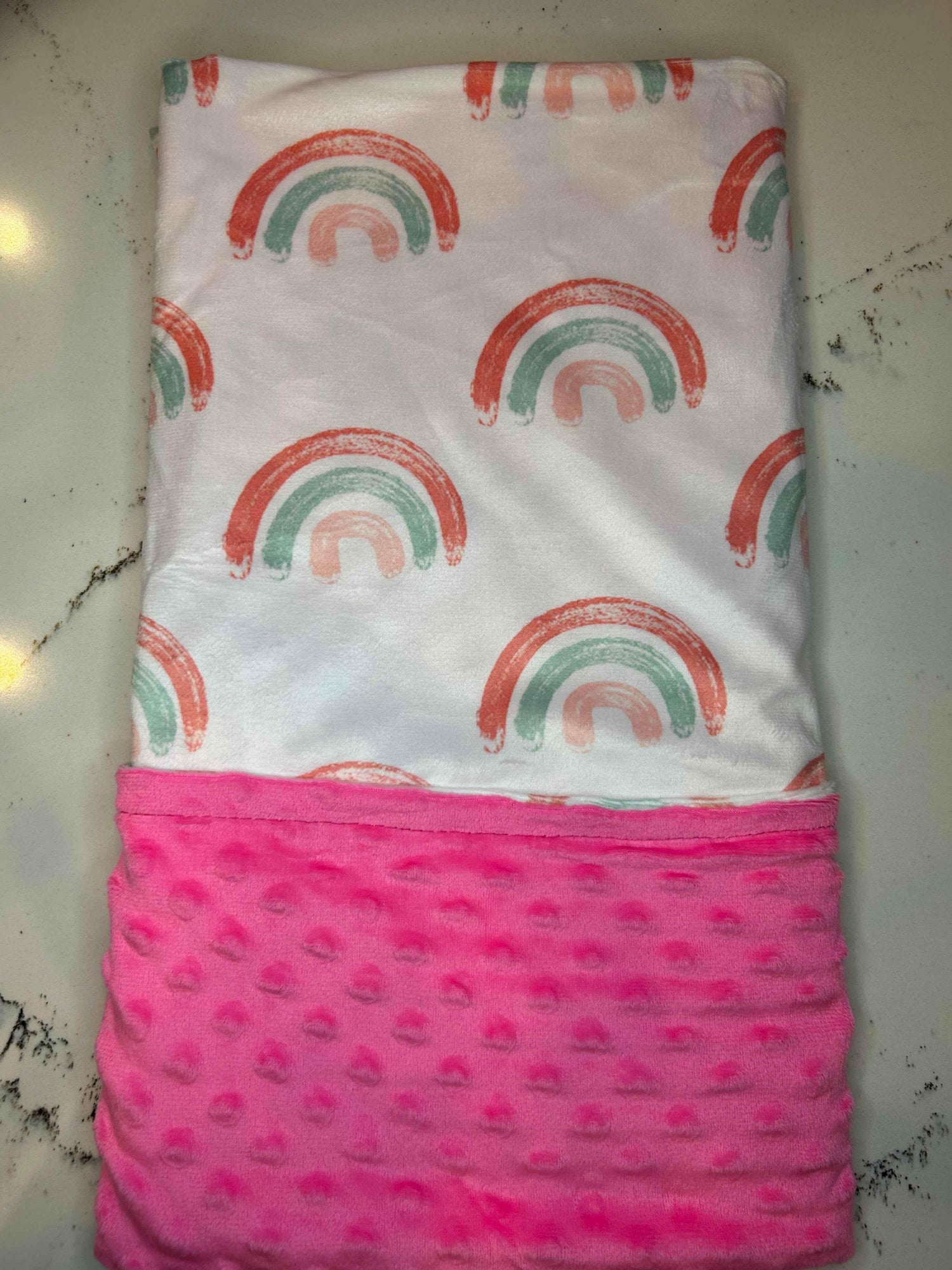 Colorful Creations Minky Blanket by Growing Sprouts