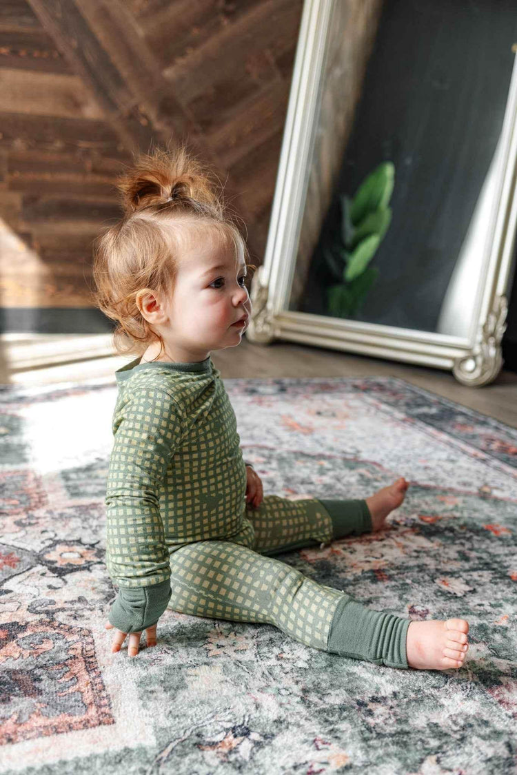 Desert Storm Plaid Zippie by 3rd Coast Limited