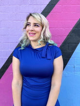 Bombshell Dress in Royal Blue Dresses by Retrolicious