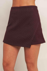 FRENCH GIRL WOVEN SKORT SHORTS by Flying Tomato
