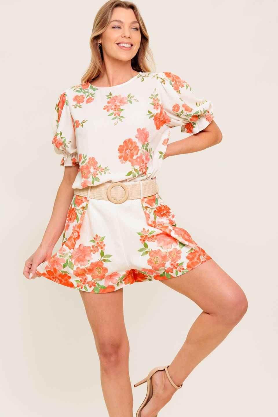 LOVELY DAYS IVORY WOVEN TOP TOPS by Flying Tomato