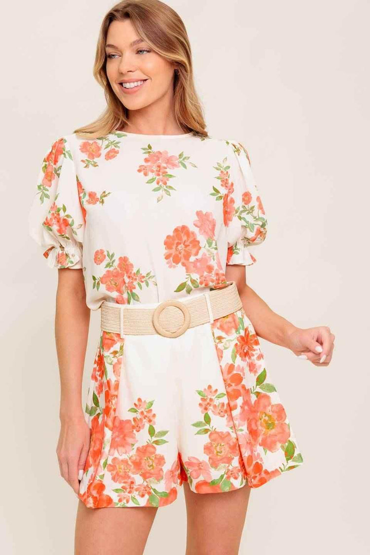 LOVELY DAYS IVORY WOVEN TOP TOPS by Flying Tomato